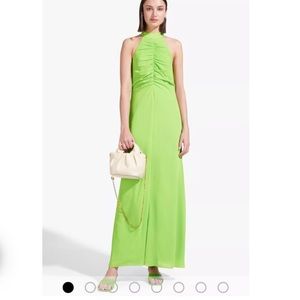 STAUD Coastal Dress | Key Lime Size 2